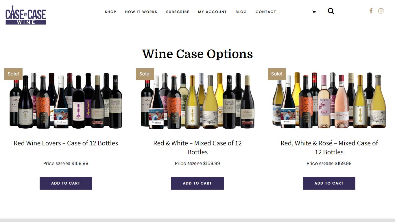 Home - Case by Case Wine